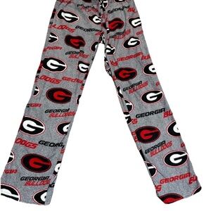 Source Unknown Kids Pajama Bottoms - Gray and Red